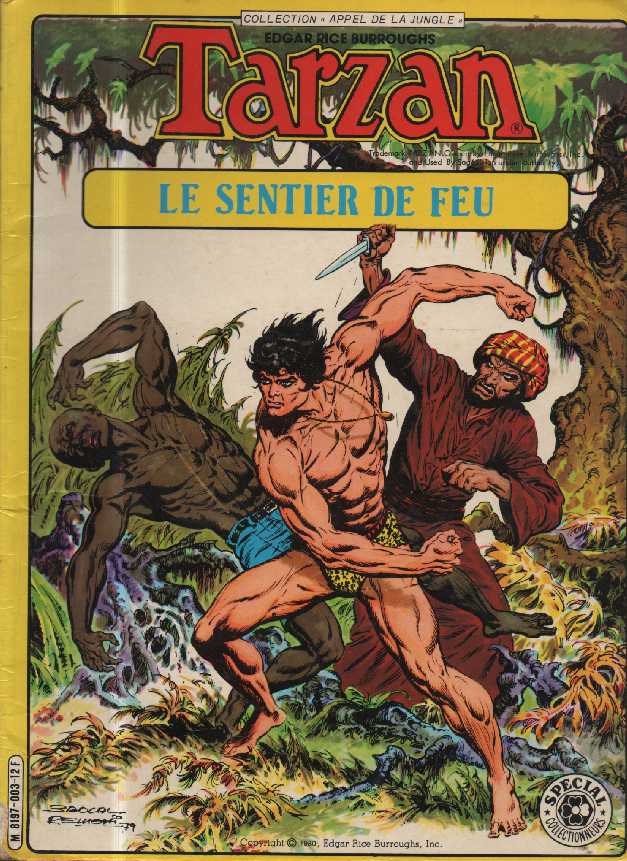 Scan de la Couverture Tarzan Appel de la Jungle n 9